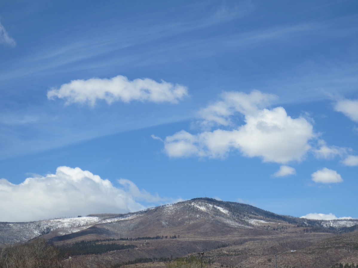 Beautiful view of the mountains.