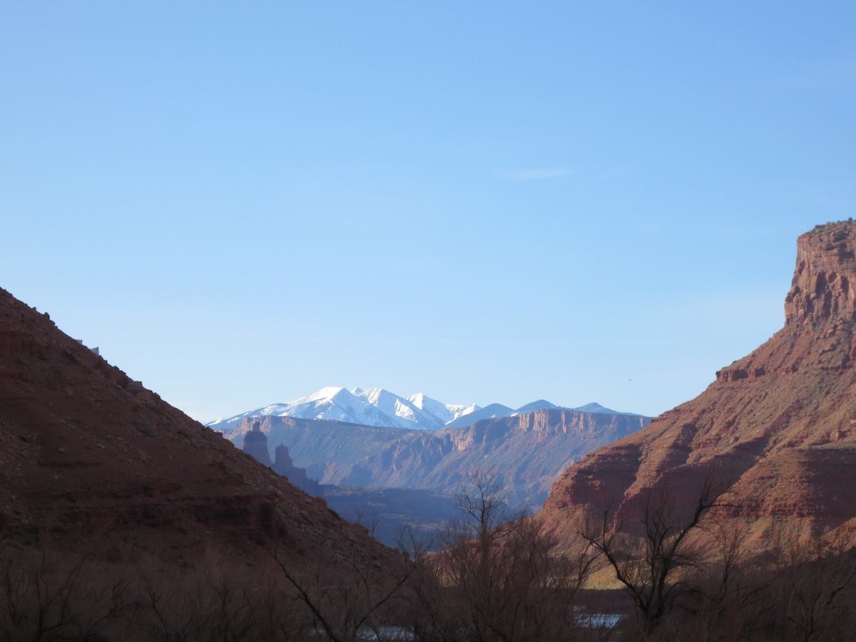 Mountains in the distance