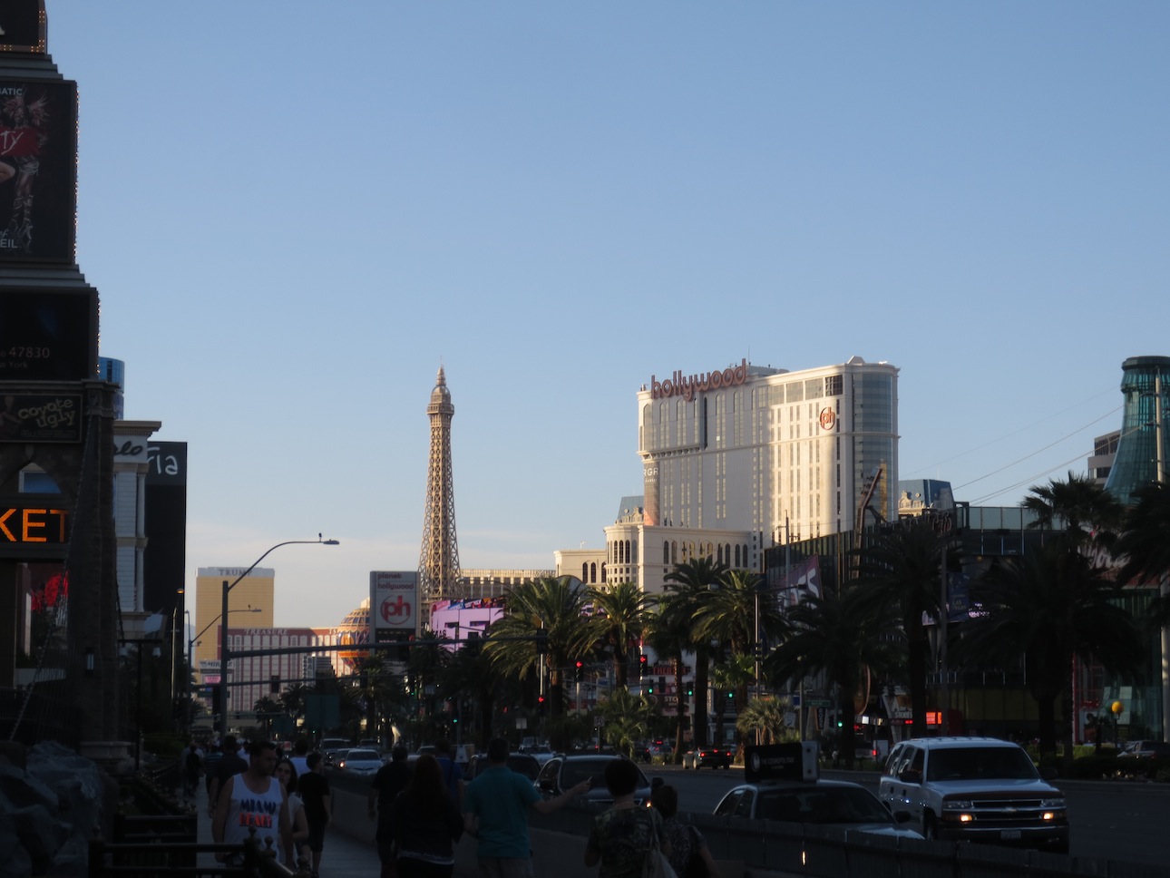 The Vegas Strip.