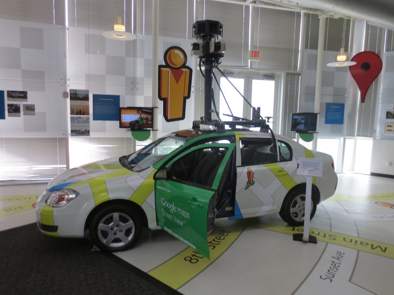 Google's self-driving car.