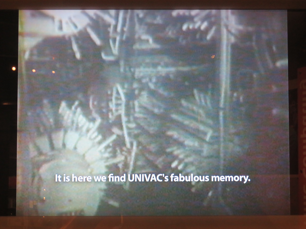 UNIVAC commercial.