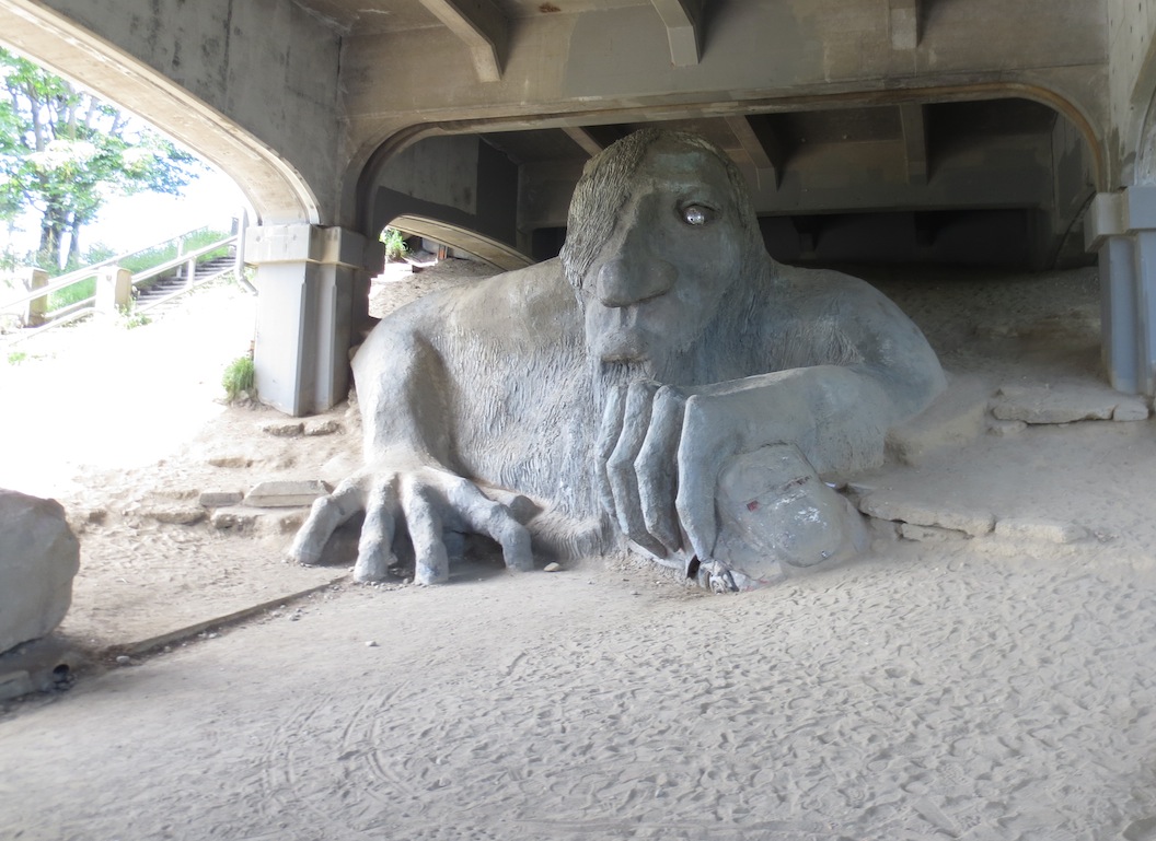 The Fremont Troll.