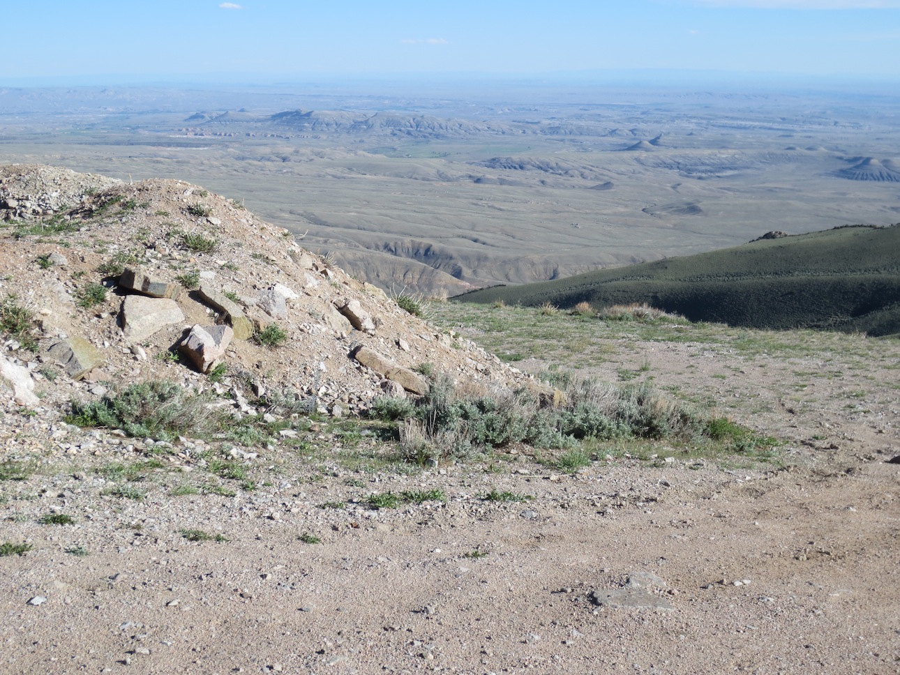 View from Big Horn National Park almost 10k feet up