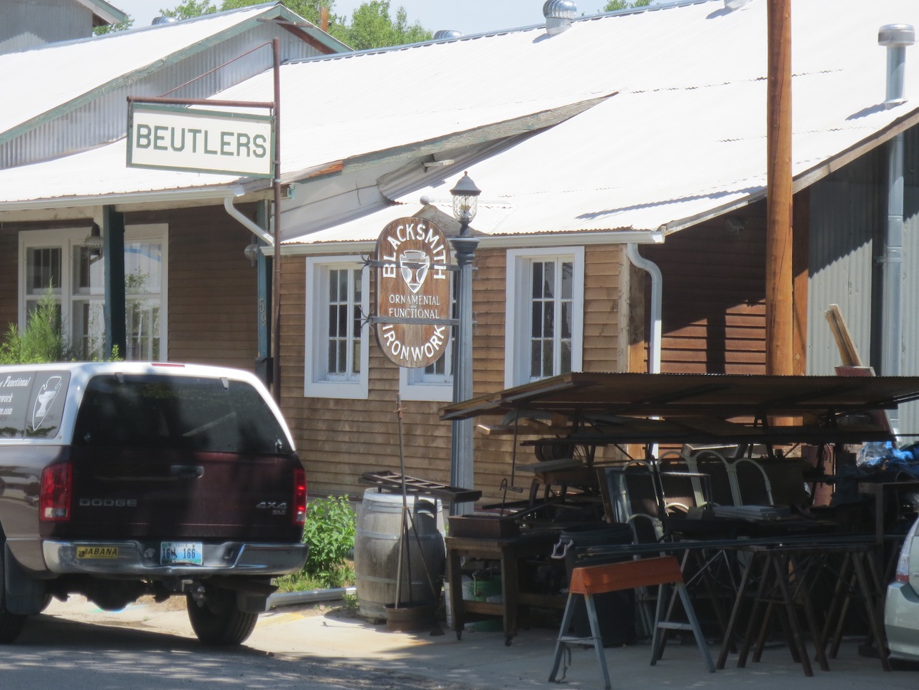 Blacksmith in Buffalo, Wyoming.