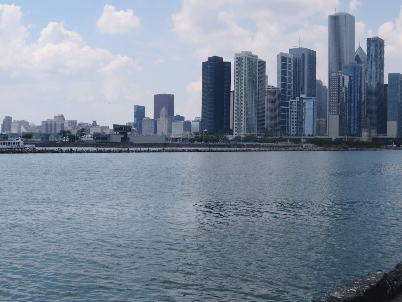 Chicago skyline.