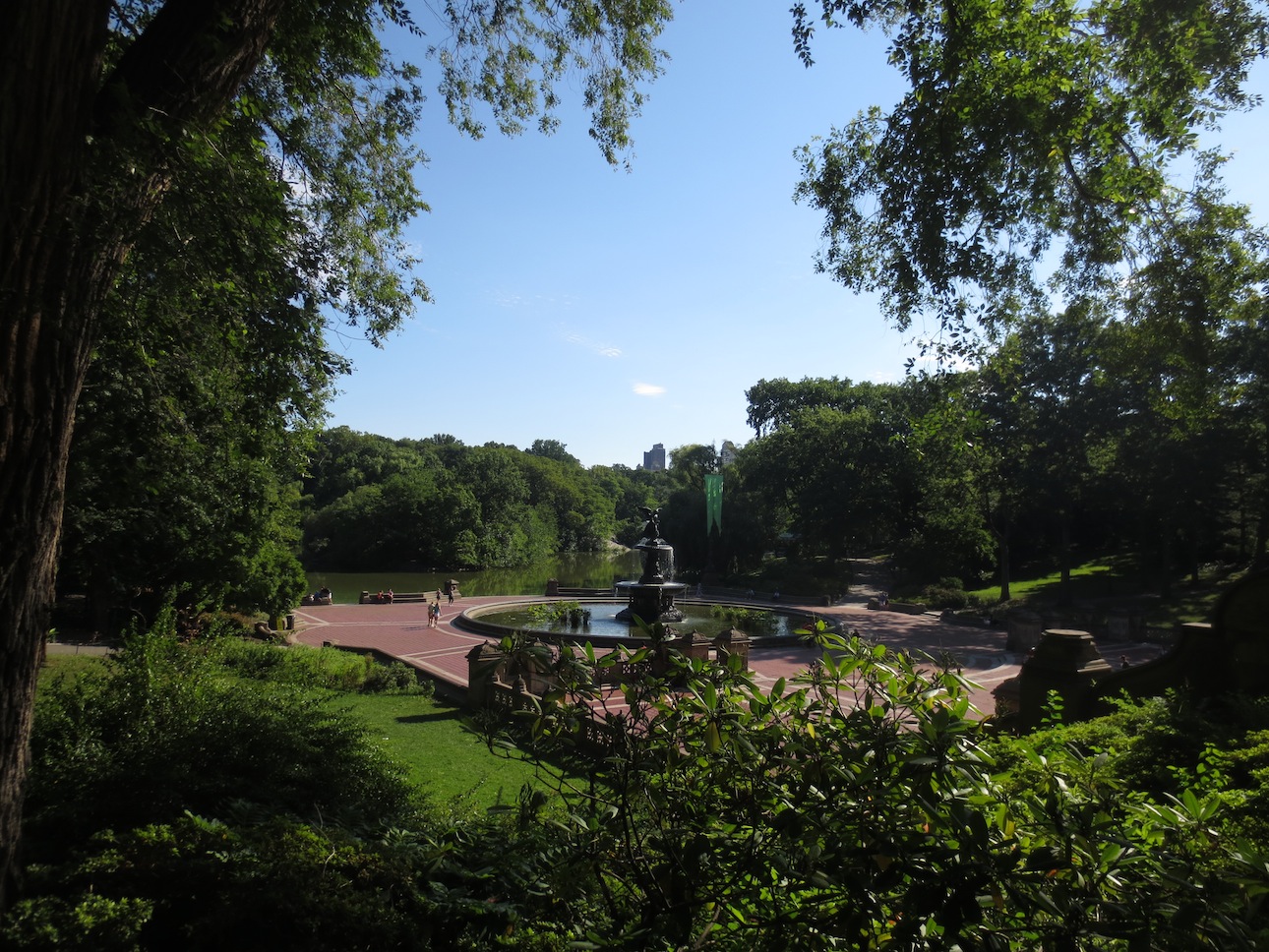 Central Park fountatin.