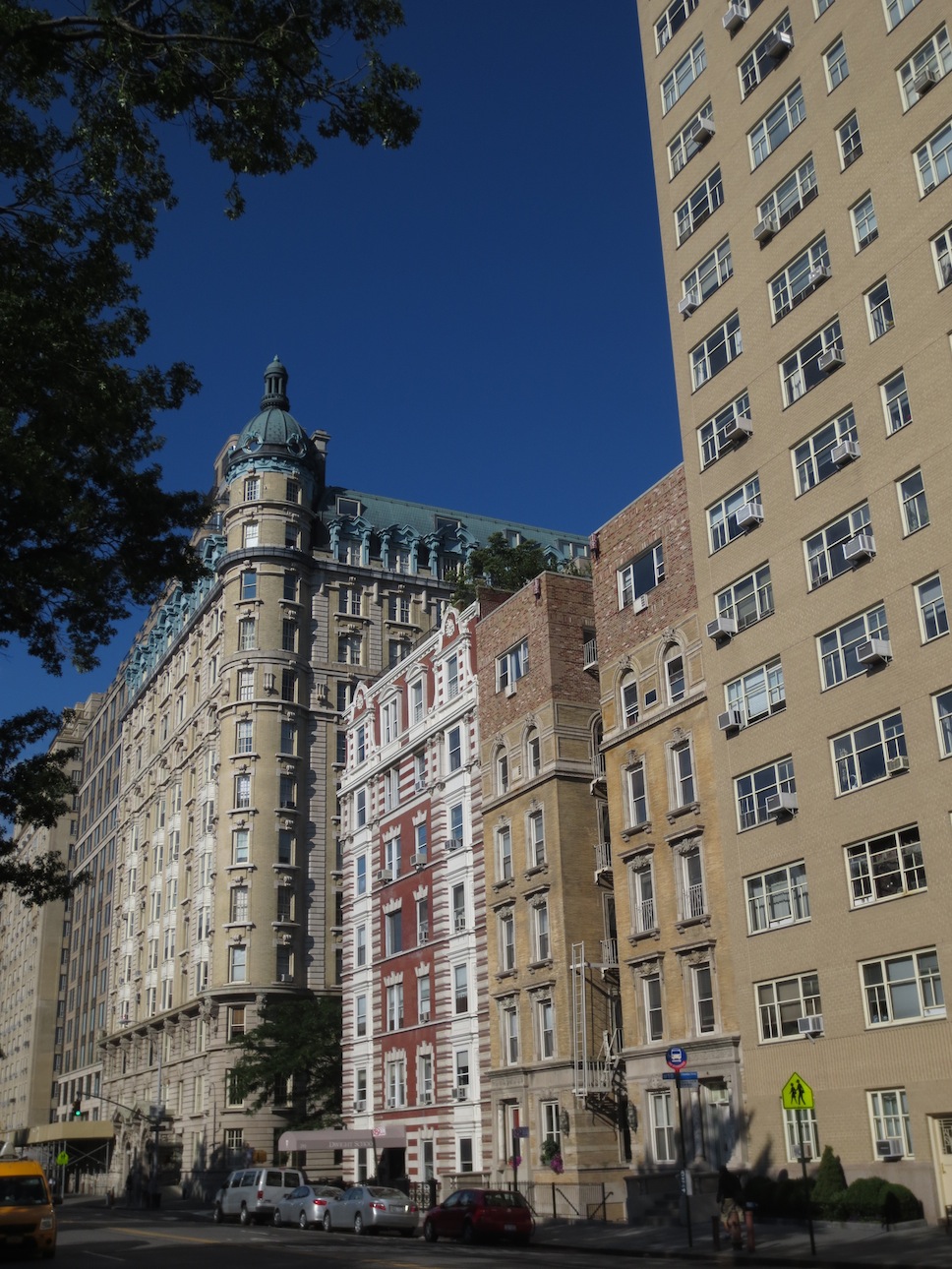 Buildings on the Upper West Side.