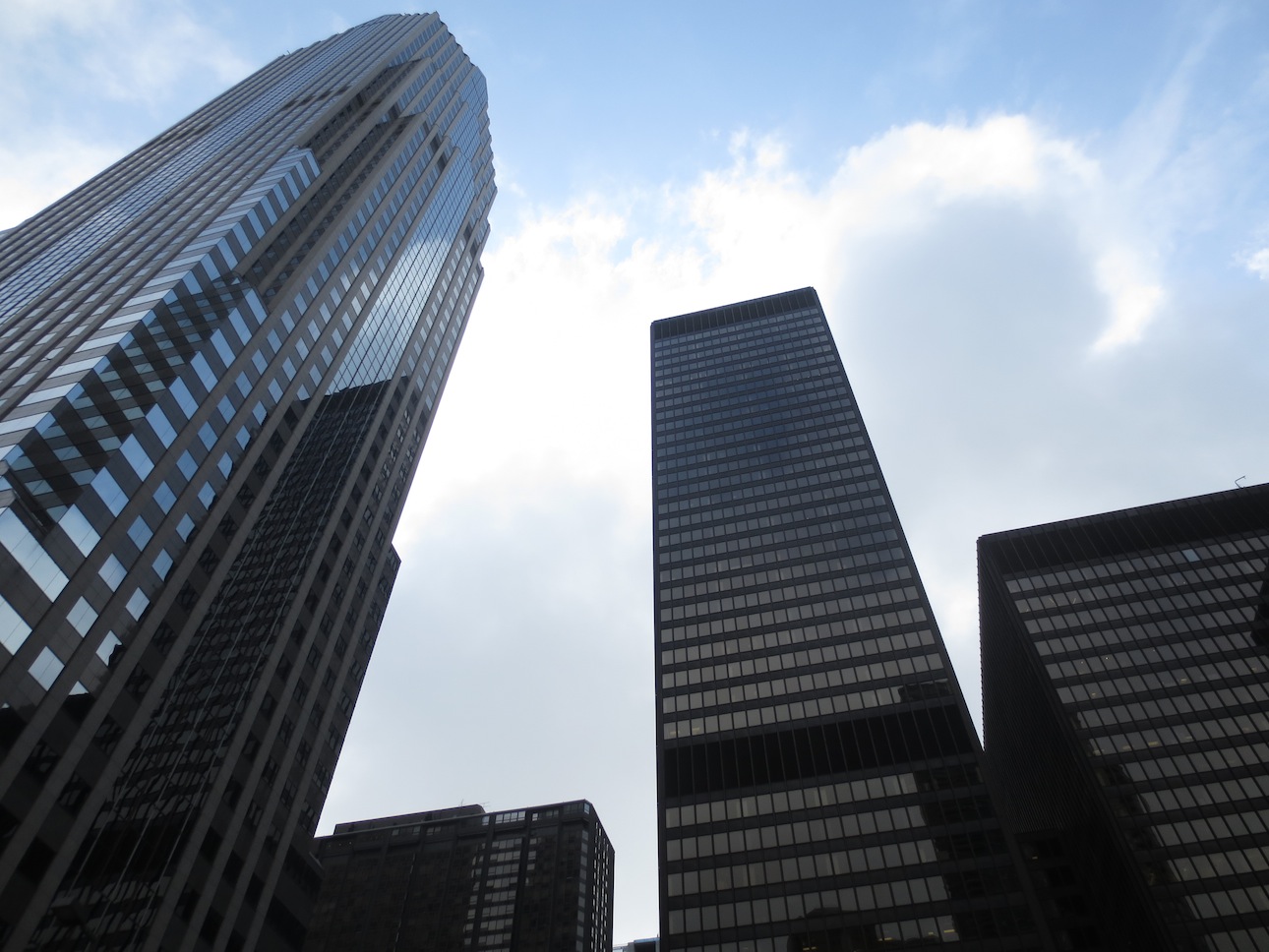 Skyscrapers in Chicago.