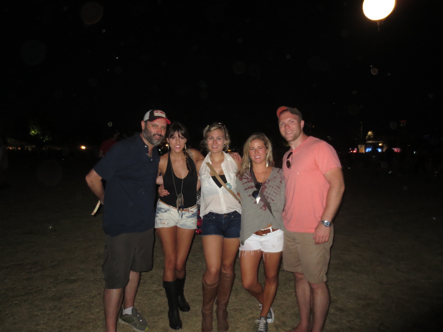 Our group at Austin City Limits.