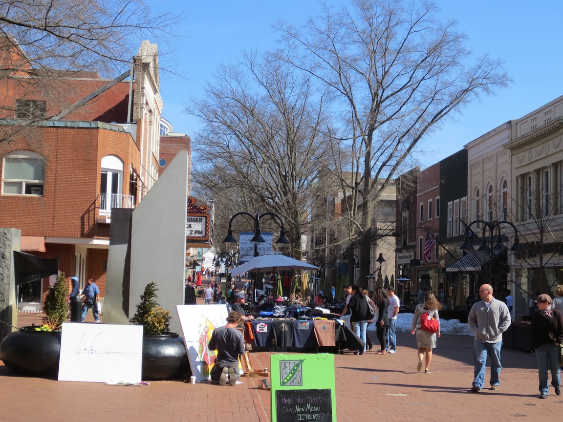 Charlottesville's Downtown Outdoor Mall