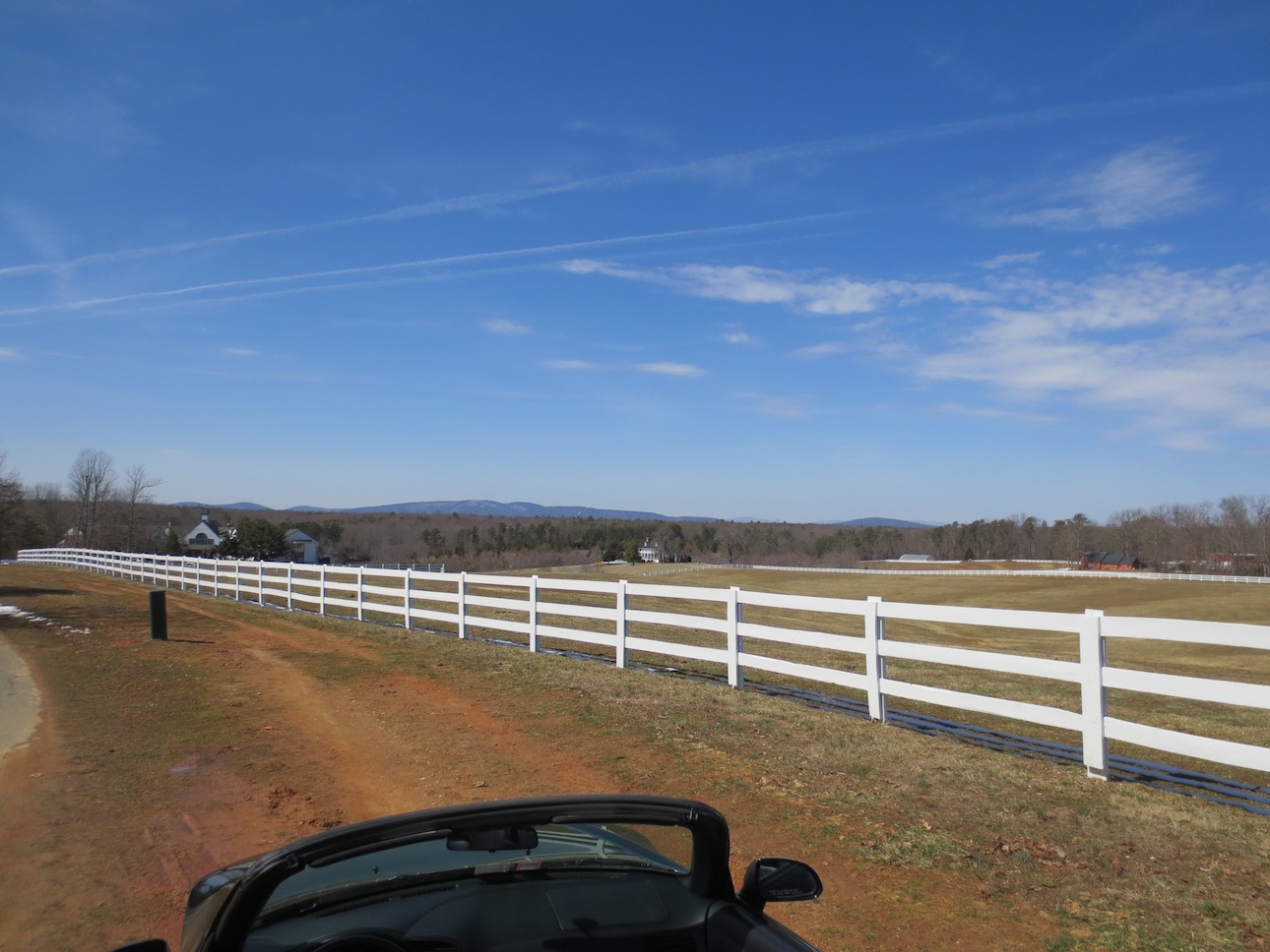 Side of the road near Shenandoah Crossing Resort