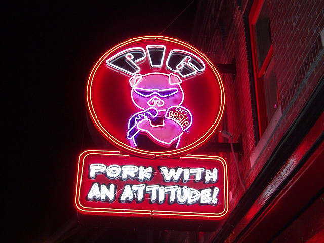 They take their barbeque seriously in Memphis, TN