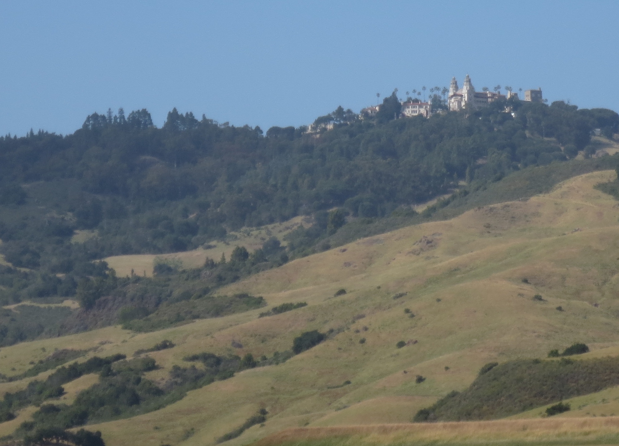 Hearst Castle just off the Pacific Coast Highway