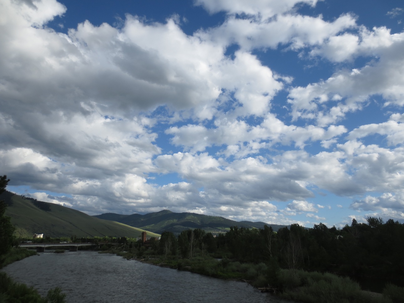 Beautiful day in Missoula.