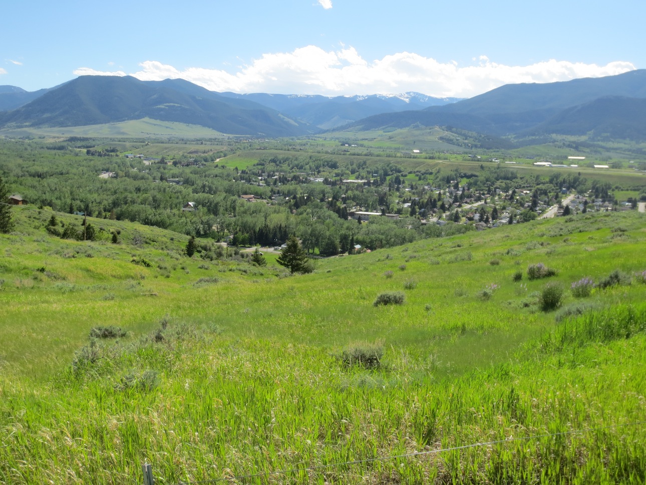 Small town in Wyoming