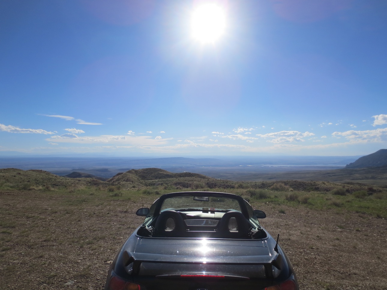 View from Big Horn National Park almost 10k feet up