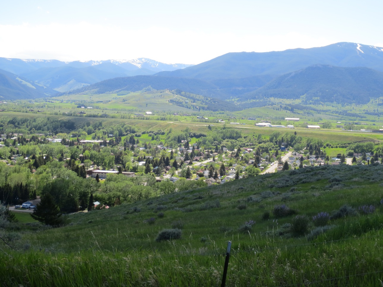 Small town in Wyoming