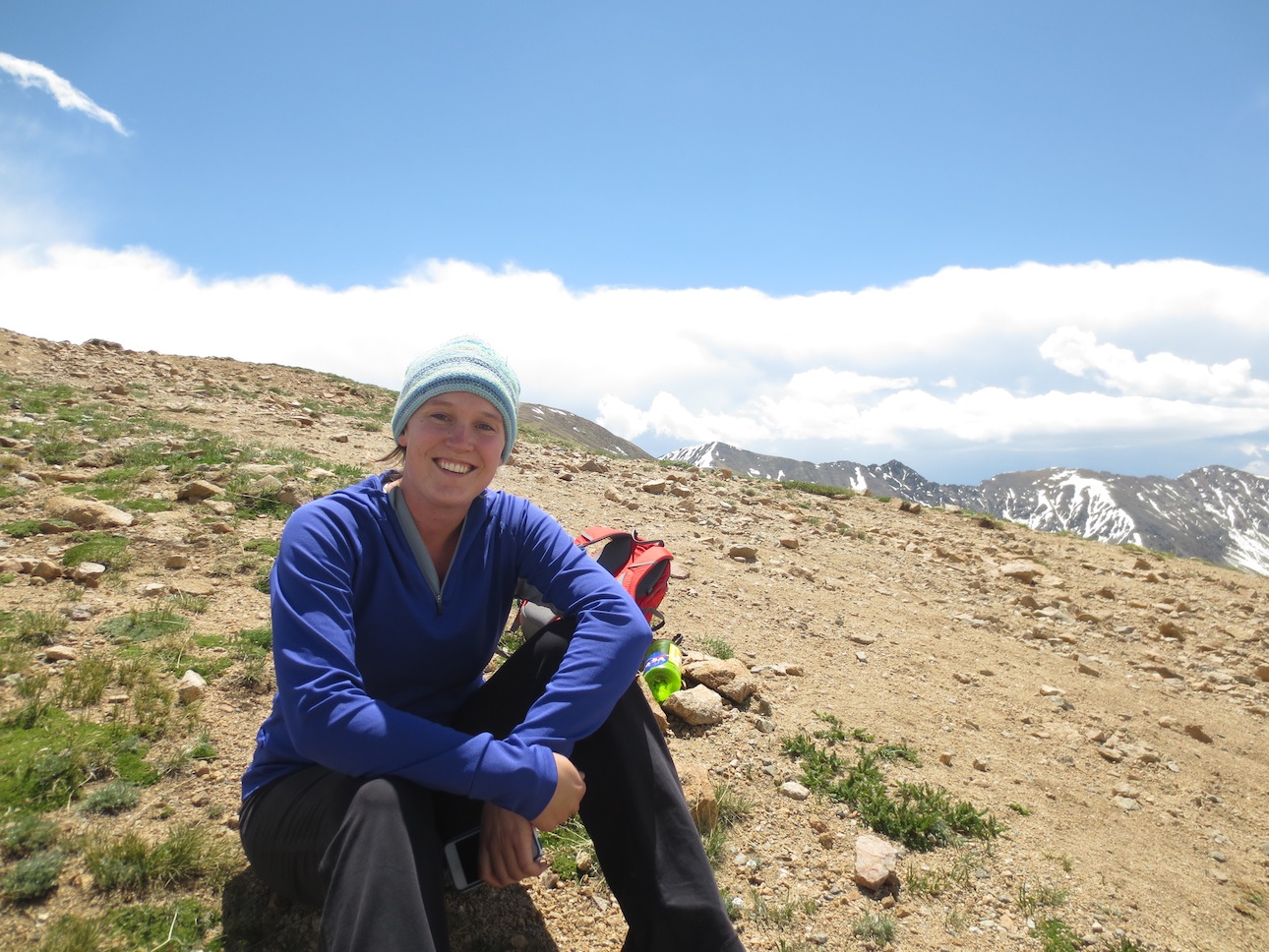 My hiking tour guide Audrey Dignan.