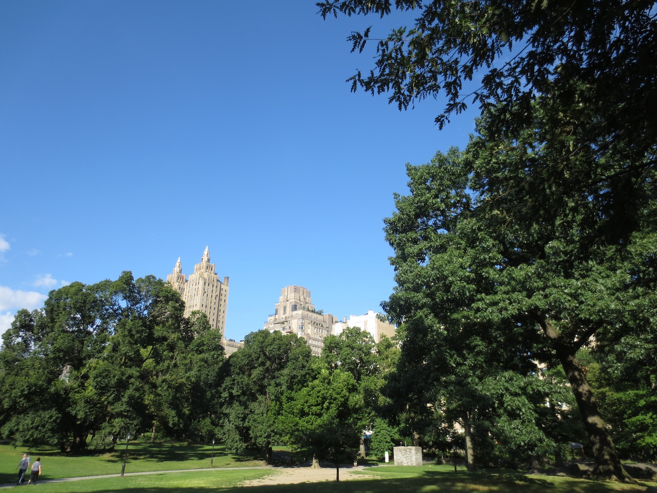 Central Park near the Upper West Side.