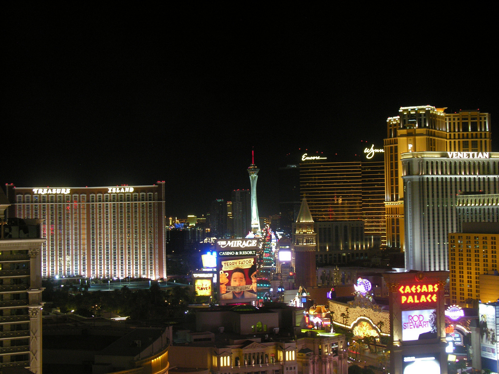 Las Vegas, Nevada at night