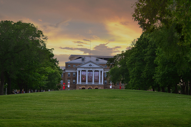 Bascom Hall in Madison, Wisconsin